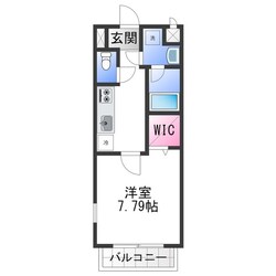 カサアスールの物件間取画像